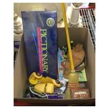 Pictionary & assorted toys