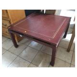 Wood coffee table needs some TLC, approx 36x36x20