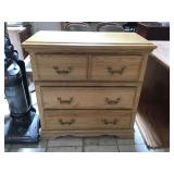 Traditions wood small dressers, approx 35 inches