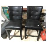 Pair of dining chairs