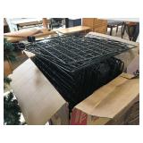 Over 35 14 x 14 inch Mini Black Wire Grid Panel