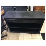 Wood entertainment center, approx 51.5 inches