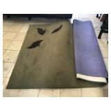 Large area rug, approx 71x110 inches