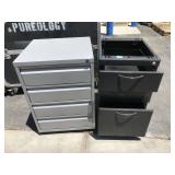 Pr metal filing cabinets