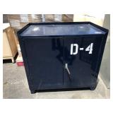 Industrial Metal Cabinet - approx. 4 feet wide