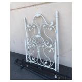 White metal Twin Bed Frame