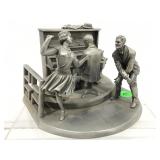 The Franklin Mint Pewter Figurine, The Roaring