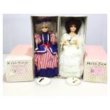 2 Brinns collectible dolls. July and June. 1988.