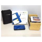 Nintendo DS with games, accessories, box and