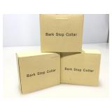 3 Bark stop collars rainproof. Rechargeable.