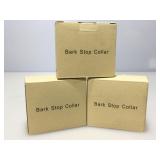 3 Bark stop collars rainproof. Rechargeable.
