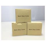 3 Bark stop collars rainproof. Rechargeable.