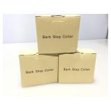 3 Bark stop collars rainproof. Rechargeable.