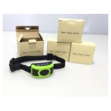 4 Bark stop collars. NIB.