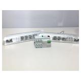 Lights and transfer switch.