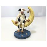 Cow on the Moon Figurine