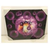 Jimi Hendrix rockin artwork 69/100. Print on