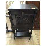 Wood cabinet with Key