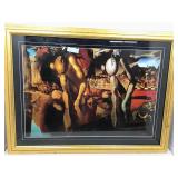 Salvador Dali Print Metamorphosis of Narcissus.