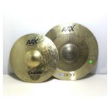 Omni and Sabian drum cymbals.