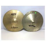 Wuhan and Zildjian cymbals.