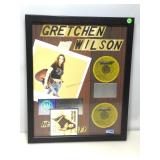 Gretchen Wilson RIAA Award. Framed to 17x 21