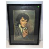 Elvis Print. Framed to 24.5x33