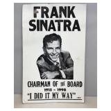 Frank Sinatra Poster. See photos for condition.