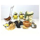 Cast Iron Squirrel and Other Household Animal