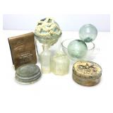 Glass Ball Floats/Vintage Glassware and more