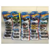 30 assorted hot wheels, see photos