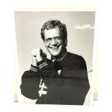 David Letterman Autographed 8x10 Photo. No COA