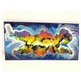 Alexander Antanenka Abstract Acrylic On Canvas w/