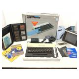 Atari 800XL Computer, games and touch tablet. In