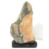 Large Polished Quartz Display with Base. 19.5in