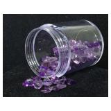 Lot of Amethyst in Gem Container