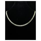 Sterling silver necklace chain 11 inches 24g