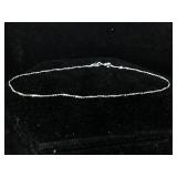 Sterling silver chain bracelet 4 inches