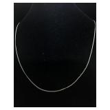 Sterling silver Chain necklace 
9.5 inches