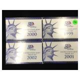 1999-2002 Proof Sets