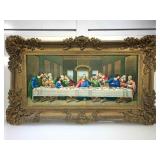 Framed print of The Last Supper, Made In Italy,