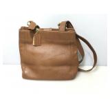 Coach vintage Choco brown Leather, Brass