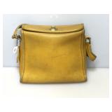 Coach Vintage Buckskin leather Twist lock top