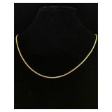 Sterling Silver Necklace 
8.5 inches