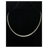 Sterling Silver Chain Necklace 
8.5 inches
