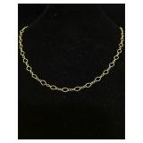 14K Gold Chain Necklace 
8 inches 2.2g
