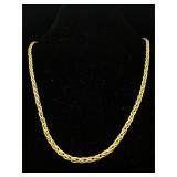 14K Gold Chain Necklace 
7.5 inches 13.3g
