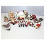 Christmas ornaments and decor.