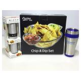 Chip Dip set and more. NIB.