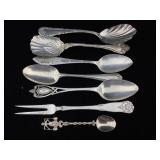 Sterling spoons 118g